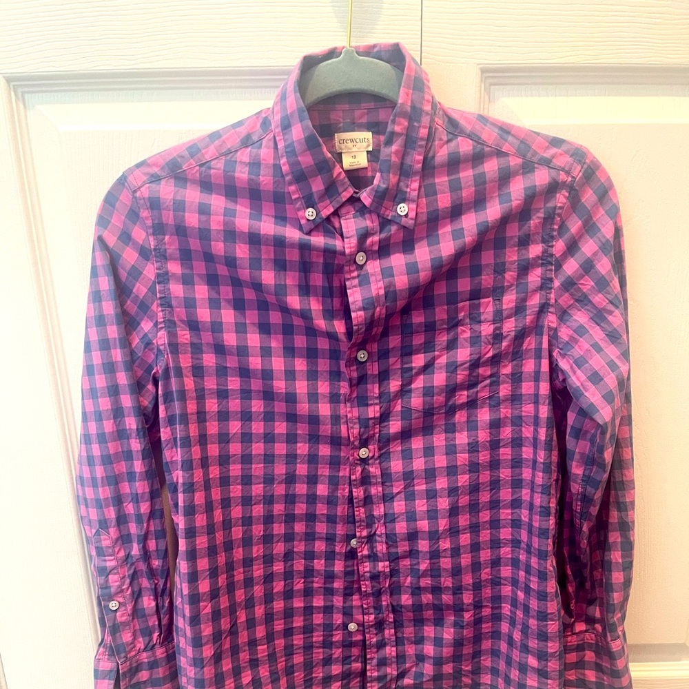 CREWCUTS boys oxford size 12